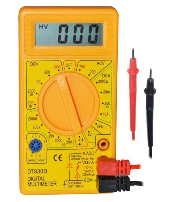 DT830D Electric Testing Meter Digital Multimeter