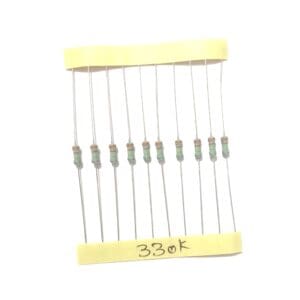 330k ohm 1/4 watt resistor (10 pcs)