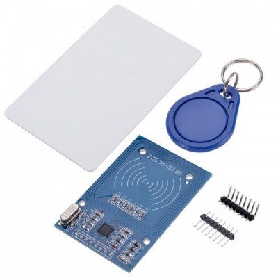 The MFRC522 13.56MHz RFID module is a versatile and widely used component in electronic projects, enabling contactless communication with RFID cards and tags.