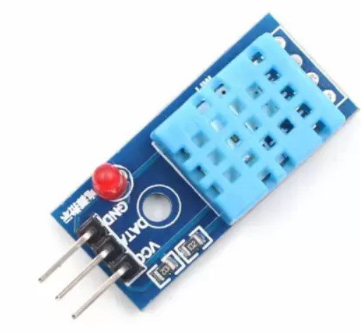The DHT11 Temperature And Humidity Sensor Module